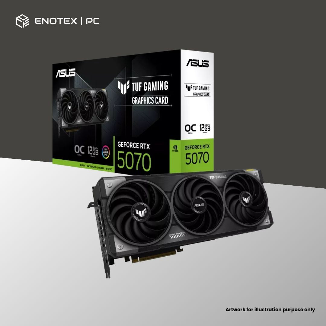 ASUS TUF GAMING GEFORCE RTX 5070 OC EDITION 12GB GDDR7 (3+1YR)
