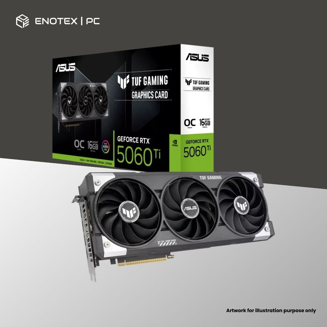 ASUS TUF GAMING GEFORCE RTX 5060 TI OC EDITION 16GB GDDR7 (3+1YR)
