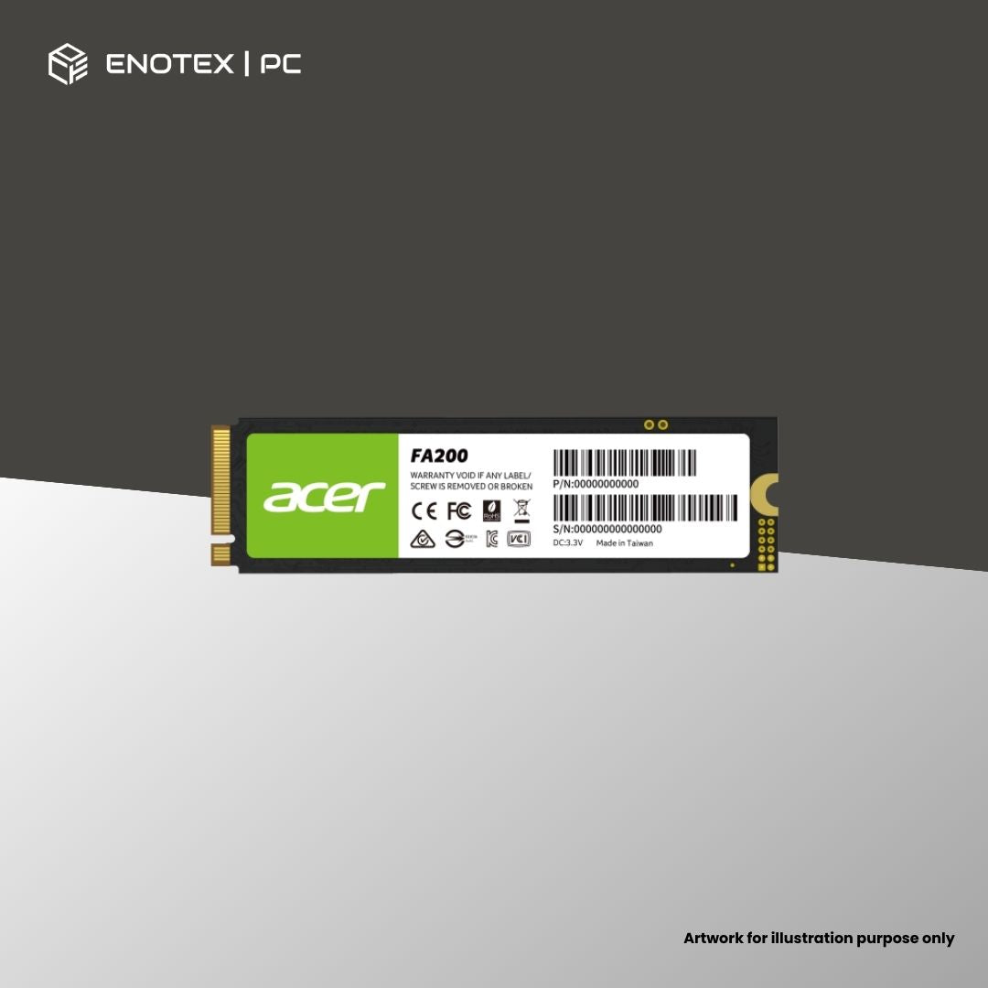 ACER FA200 2TB GEN4 NVME M.2 SSD (5YR)