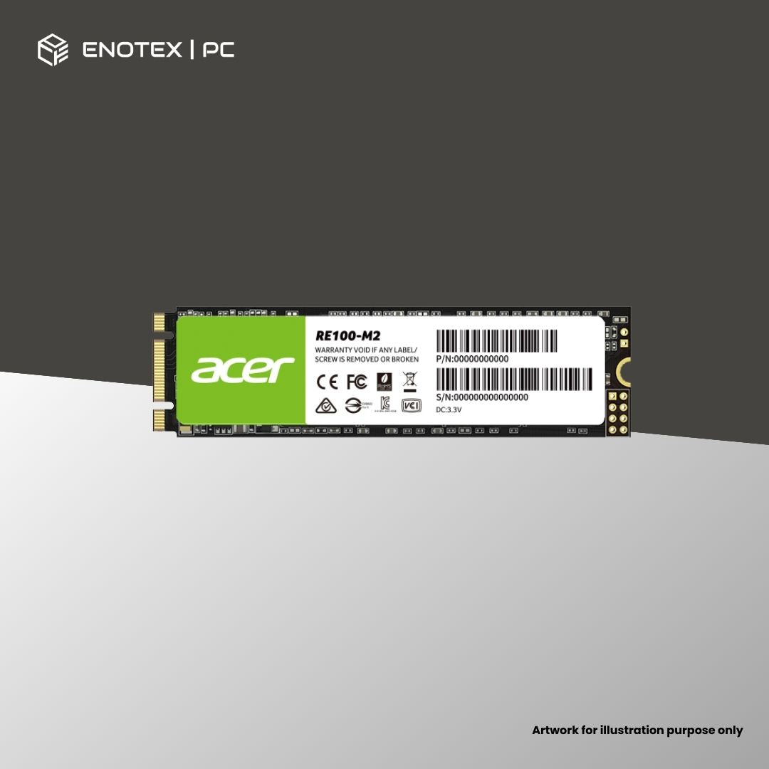 ACER RE100 1TB SATA III M.2 SSD (3YR)