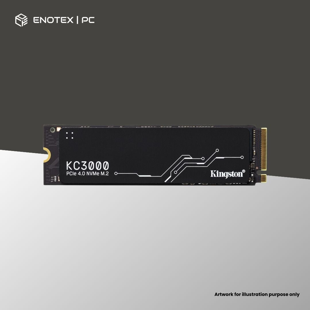 KINGSTON KC3000 2TB GEN4 NVME M.2 SSD (5YR)