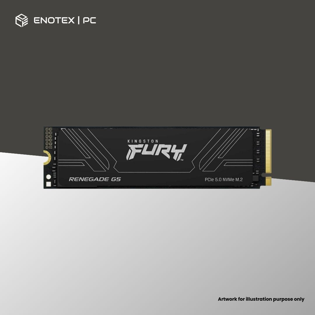 KINGSTON FURY RENEGADE 1TB GEN5 NVME M.2 SSD (5YR)