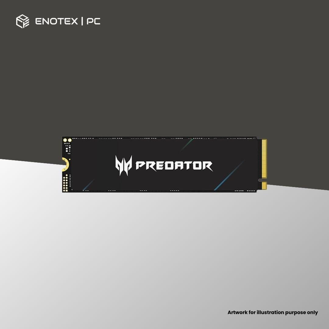 PREDATOR GM9 4TB GEN5 NVME M.2 SSD (5YR)