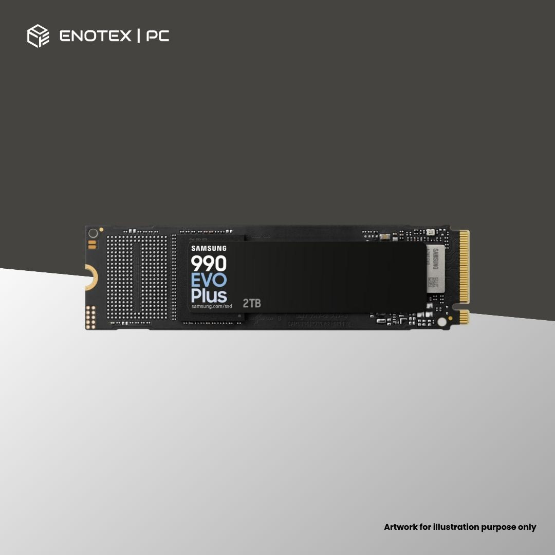 SAMSUNG 990 EVO PLUS 2TB GEN4 NVME M.2 SSD (5YR)
