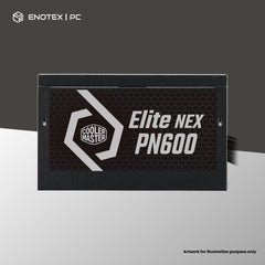 COOLER MASTER ELITE NEX PN600 75% 600WATT (3YR)