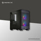 LIAN LI LANCOOL 205M TG MATX WITH 3 ARGB FAN - BLACK