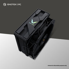 VALKYRIE CL140 140MM AIR COOLER - BLACK (3YR)