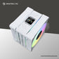 VALKYRIE AL125-L ARGB LCD AIR COOLER - WHITE (3YR)