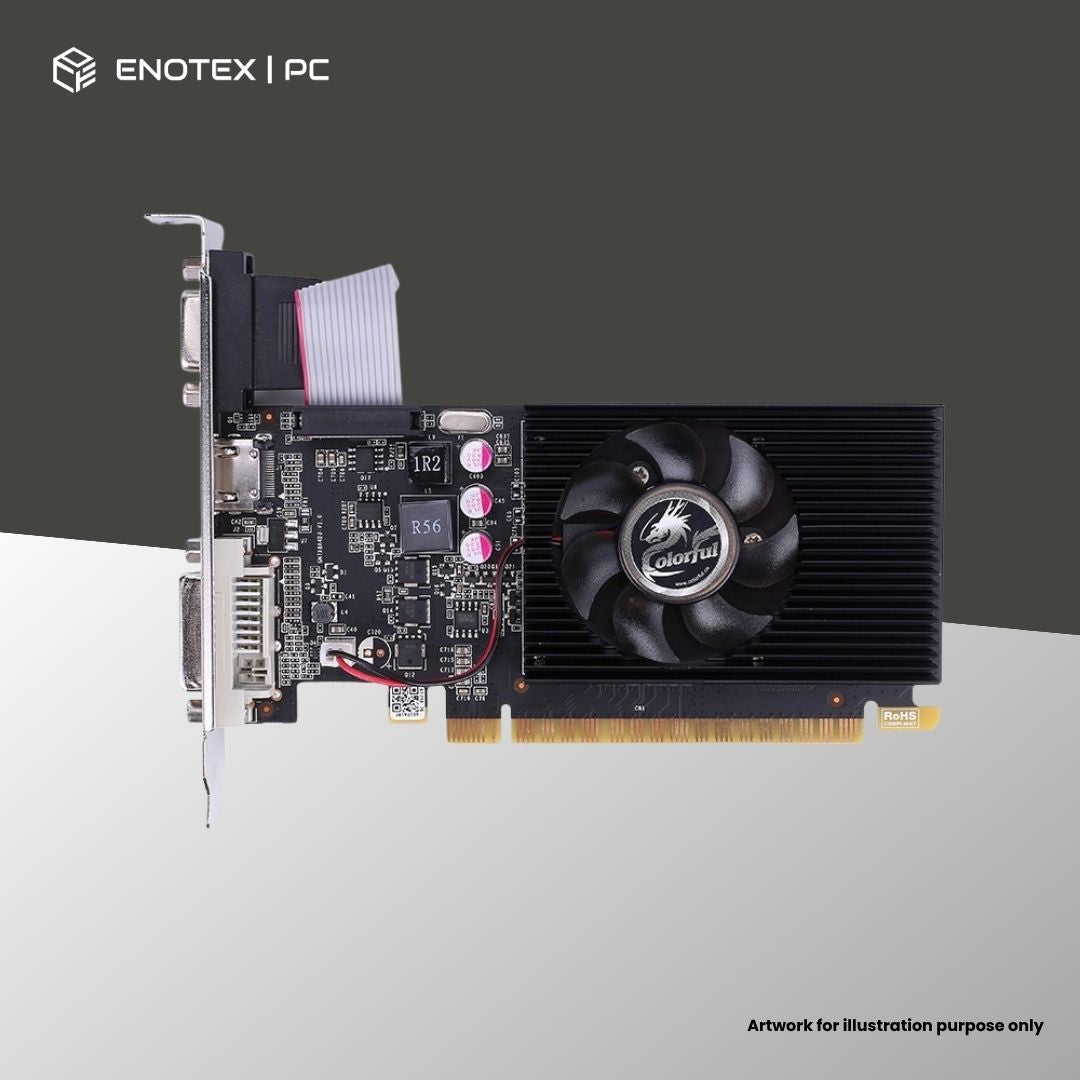 COLORFUL GEFORCE GT710 2GB GDDR3 LP (3+1YR)
