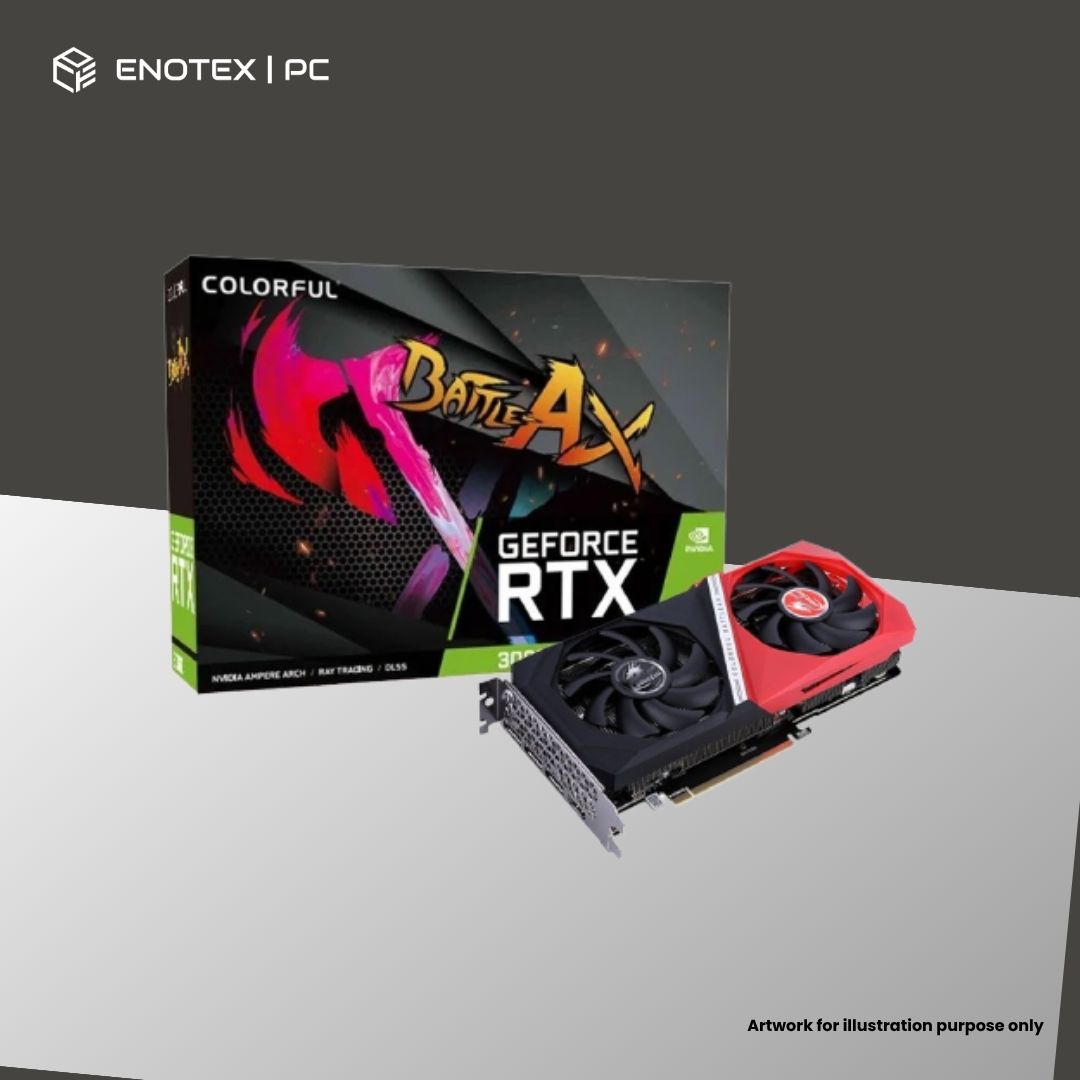 COLORFUL GEFORCE RTX 3050 NB DUO V2-V 8GB GDDR6 (3+1YR)