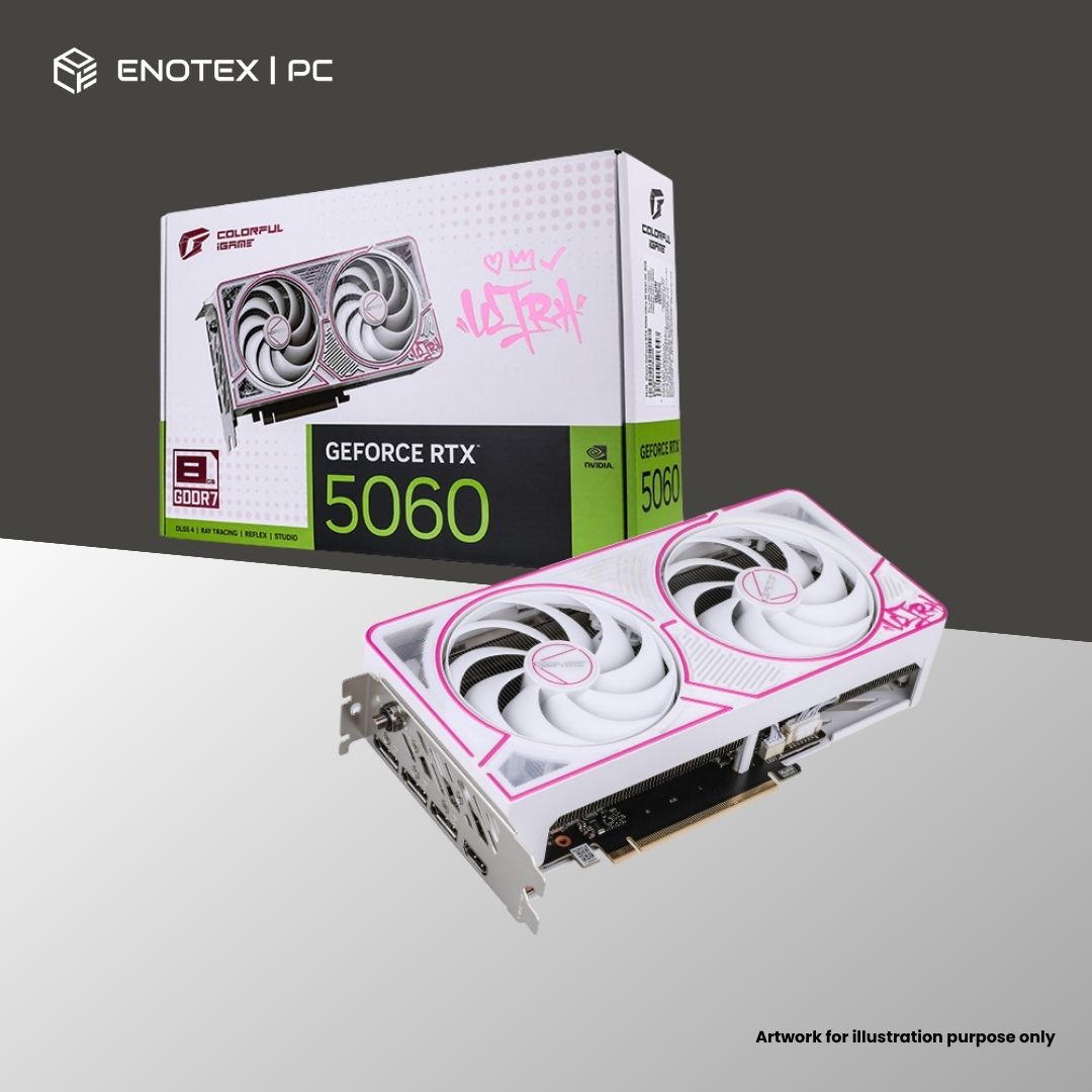 COLORFUL IGAME GEFORCE RTX 5060 ULTRA W DUO OC 8GB GDDR7 (3+1YR)