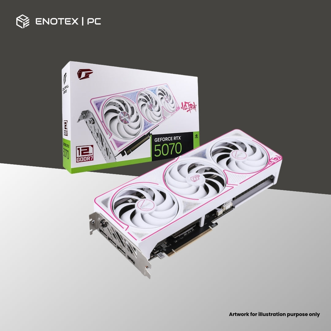 COLORFUL IGAME GEFORCE RTX 5070 ULTRA W TRIFAN 12GB GDDR7 (3+1YR)