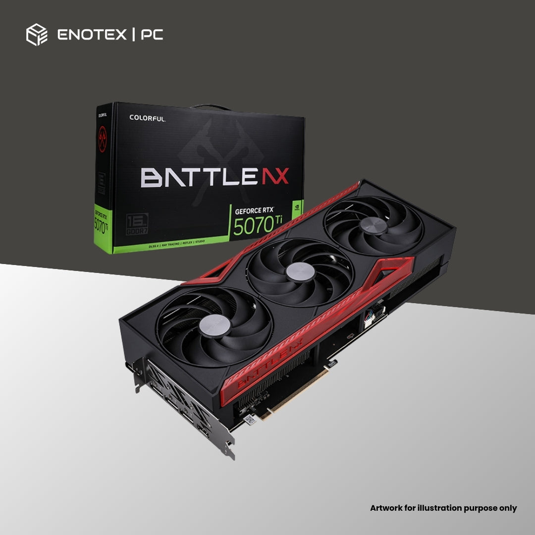 COLORFUL GEFORCE RTX 5070 TI BATTLE AX 16GB GDDR7 (3+1YR)