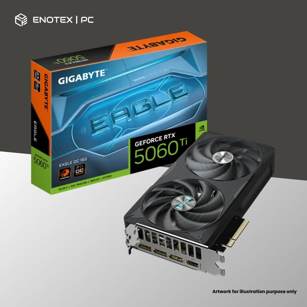 GIGABYTE GEFORCE RTX 5060 TI EAGLE OC 16GB GDDR7 (3+1YR)