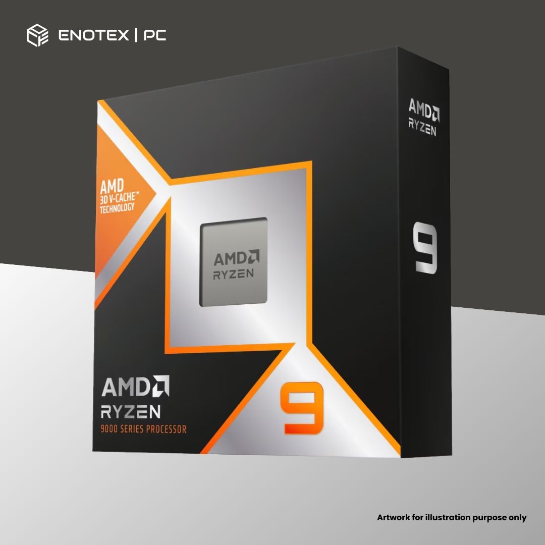 AMD RYZEN 9 9900X3D 4.4GHZ-5.5GHZ 12 CORE 24 THREAD 128MB CACHE (3YR)