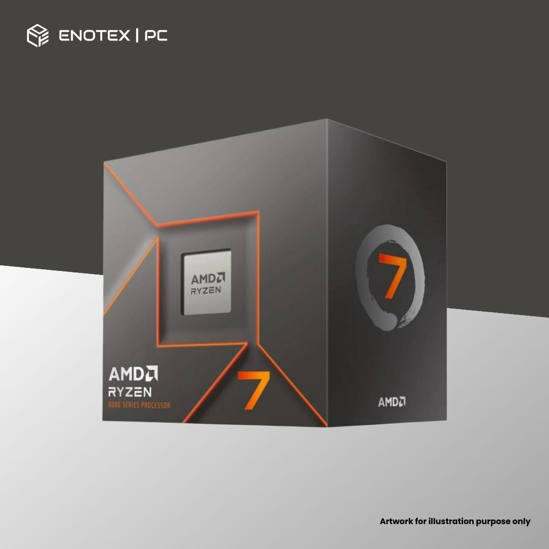 AMD RYZEN 7 8700F 4.1GHZ-5.0GHZ 8 CORE 16 THREAD 16MB CACHE MPK (3YR)