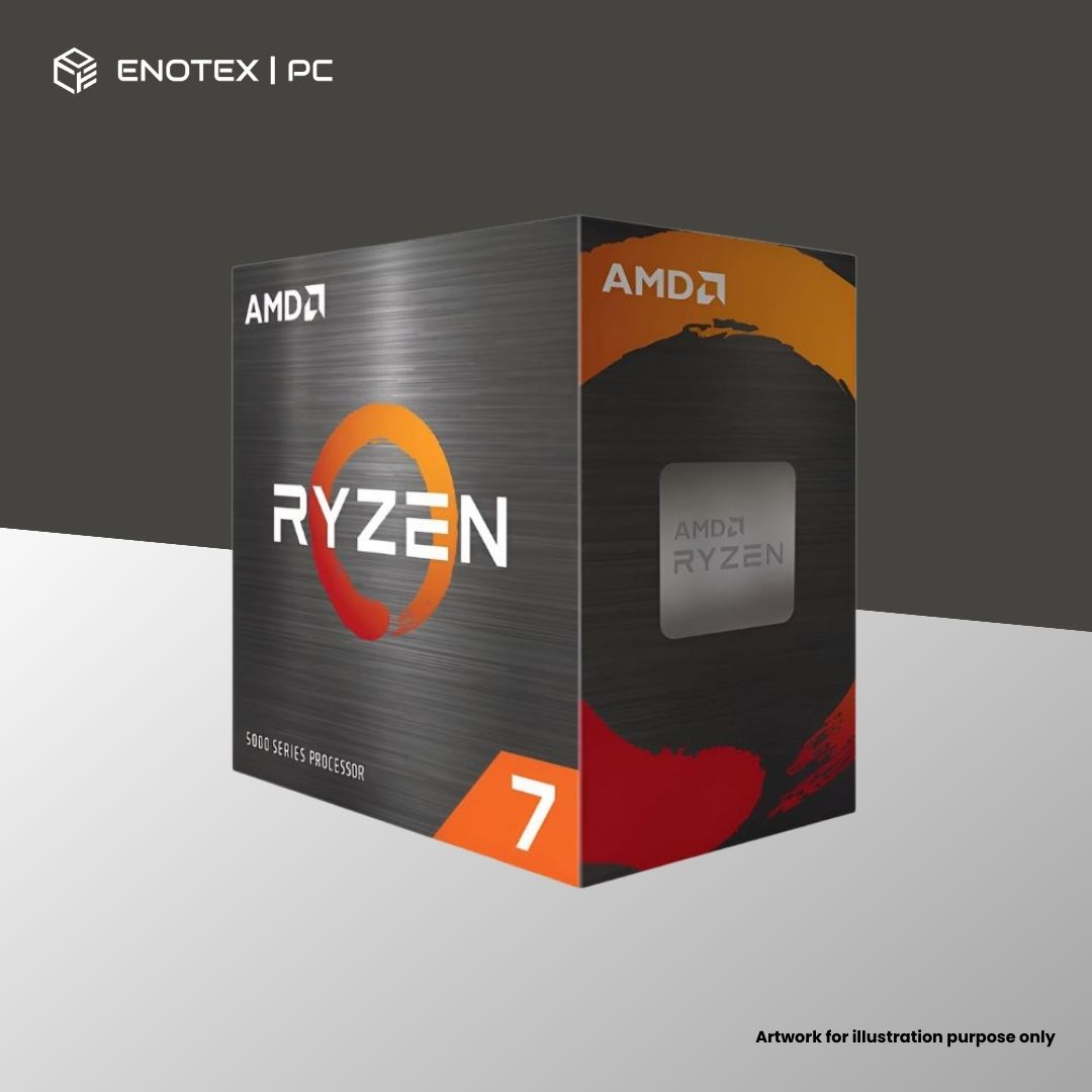 AMD RYZEN 7 5700X 3.4GHZ-4.6GHZ 8 CORE 16 THREAD 32MB CACHE (3YR)