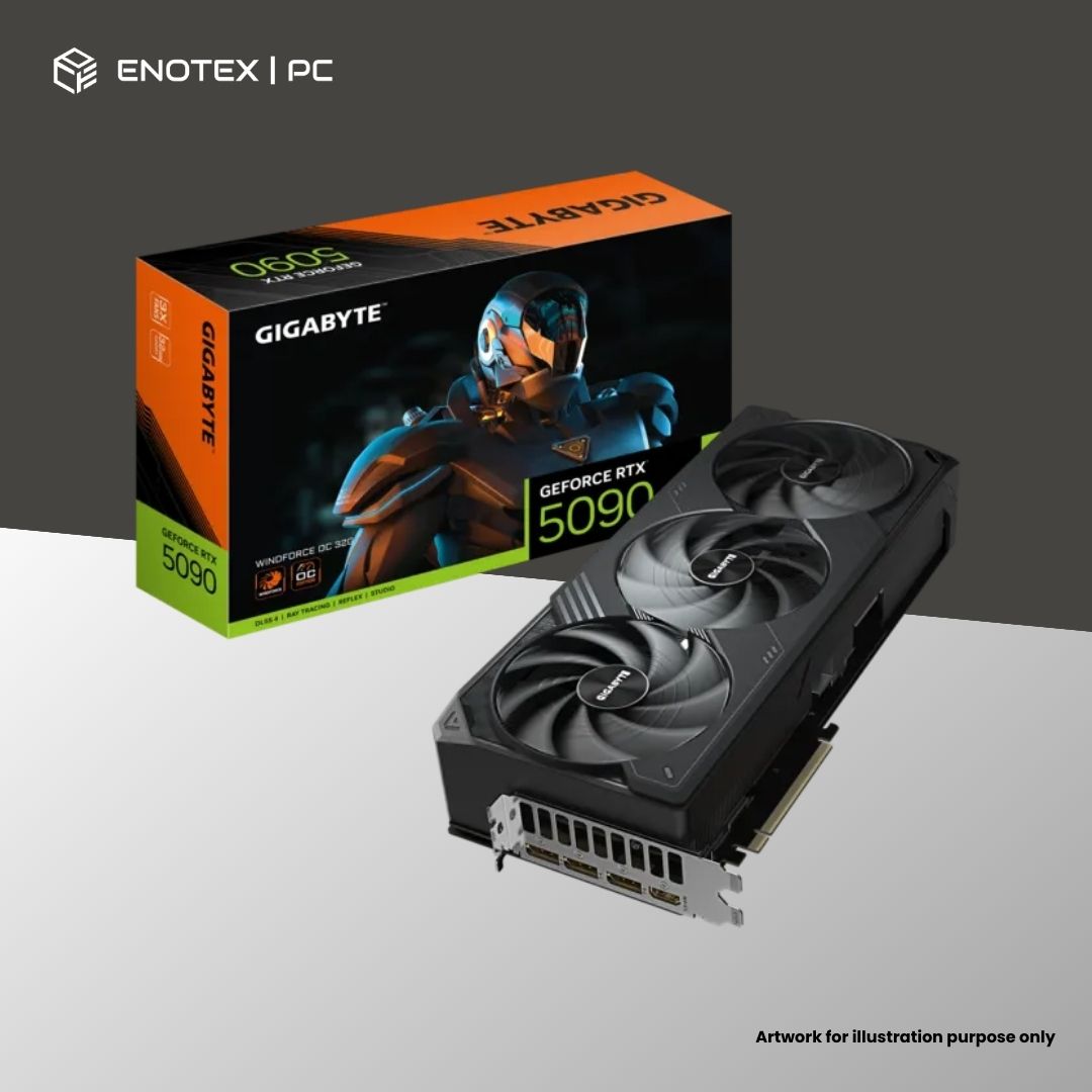 GIGABYTE GEFORCE RTX 5090 WINDFORCE OC 32GB GDDR7 (3+1YR)