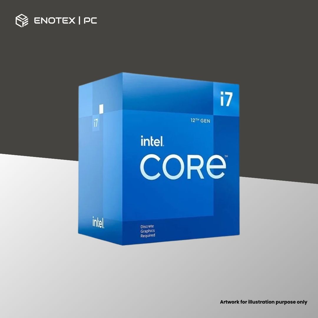 INTEL CORE I7-12700F 2.1GHZ-4.90GHZ 12 CORE 20 THREAD 25MB CACHE (3YR)