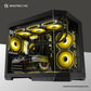 SEGOTEP LUMI 3T TG MATX WITH 6 ARGB FANS - BLACK