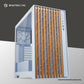 TECWARE TIMBER TG ATX WITH 4 FANS - WHITE