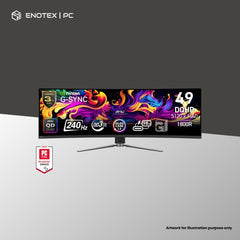 MSI MPG 491CQPX 49" DQHD 240HZ 0.03MS OD-QLED GAMING MONITOR (3YR)
