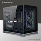 TECWARE VXN GLOW M TG MATX WITH 3 ARGB FANS - BLACK