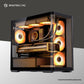 JONSBO D300 TG MATX - BLACK (NO FAN)