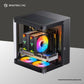JONSBO TK-1 TG MATX - BLACK (NO FAN)