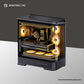 JONSBO D400 TG ATX - BLACK (NO FAN)