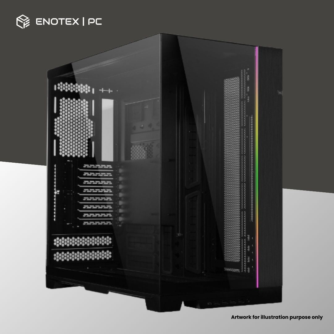 LIAN LI PC-O11 DYNAMIC EVO XL TG E-ATX - BLACK (NO FAN)