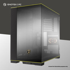 LIAN LI PC-O11 DYNAMIC EVO RGB LAMBORGHINI EDITION TG E-ATX (NO FAN)