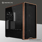 LIAN LI LANCOOL 217 TG ATX WITH 5 FAN - BLACK (WOOD AIRFLOW)