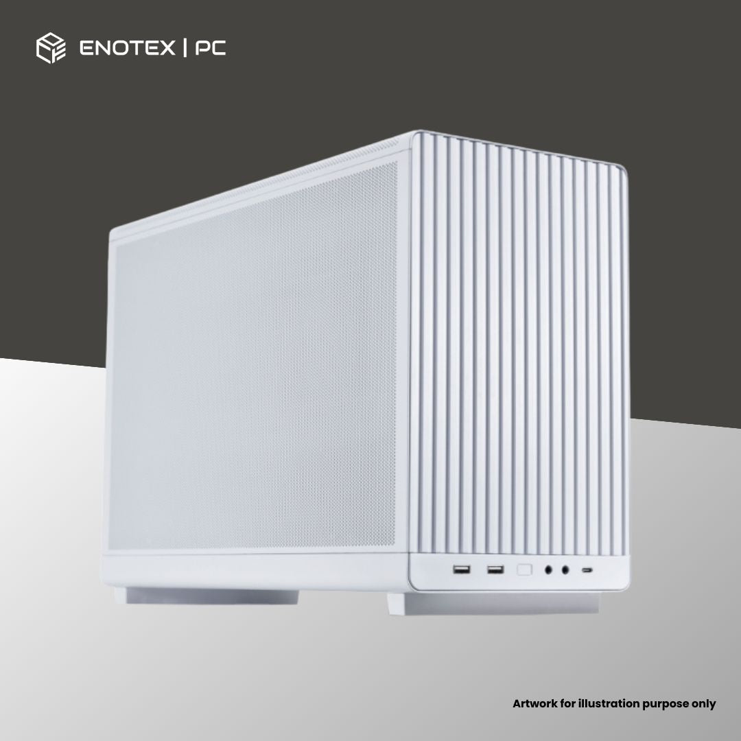 LIAN LI A3-MATX CASE - WHITE (NO FAN)