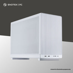 LIAN LI A3-MATX CASE - WHITE (NO FAN)