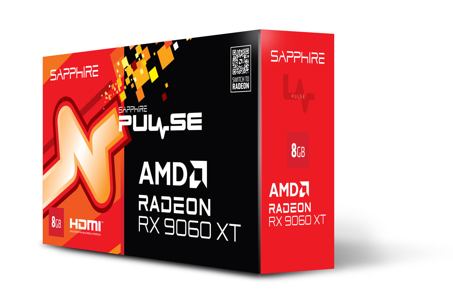 SAPPHIRE PULSE AMD RADEON RX 9060 XT GAMING OC 8GB GDDR6