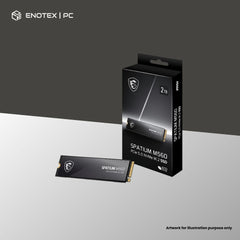 MSI SPATIUM M560 2TB GEN5 NVME M.2 SSD (5YR)