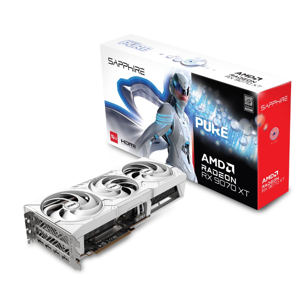 SAPPHIRE PURE AMD RADEON RX 9070 XT GAMING OC 16GB