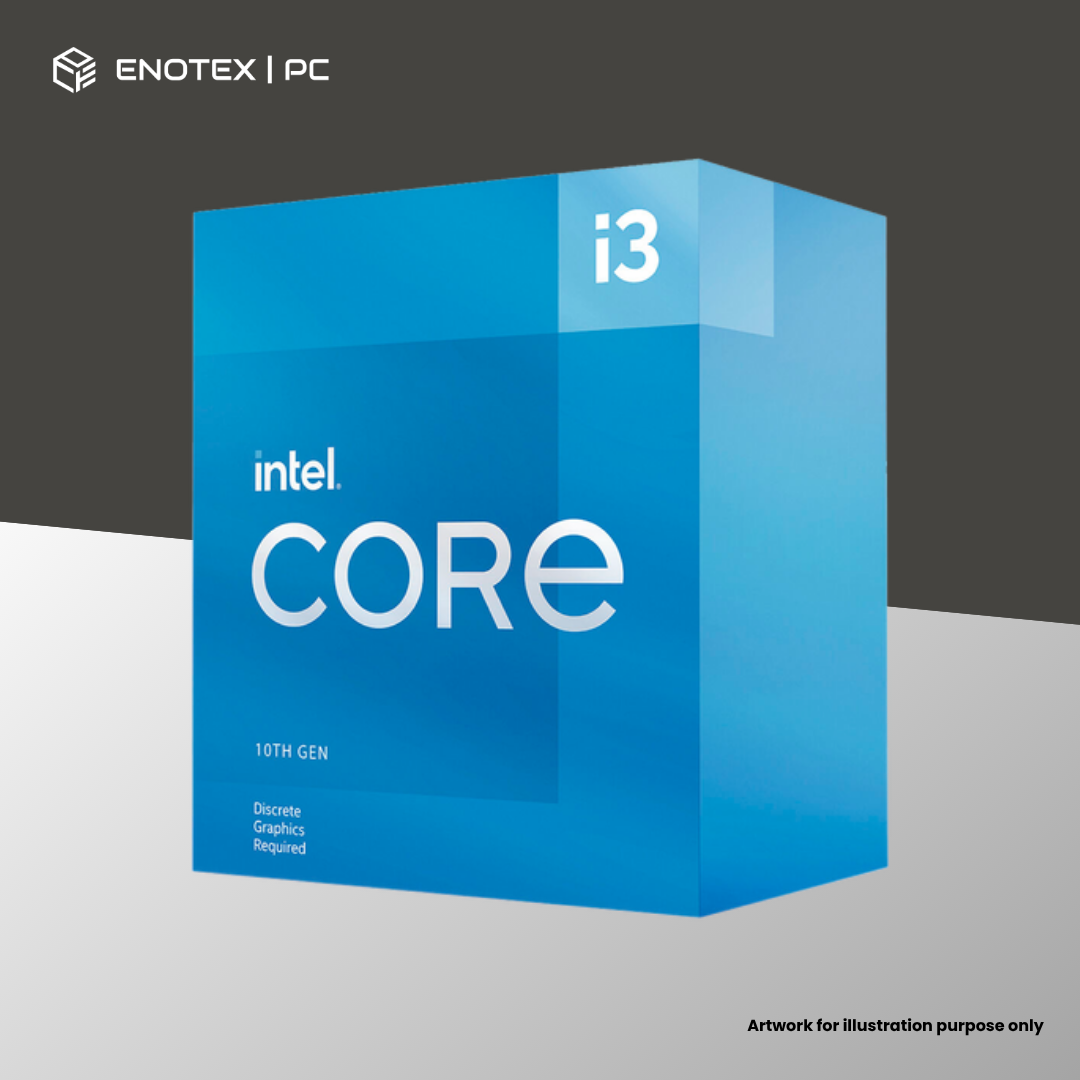 INTEL CORE I3 10105F PROCESSOR ( 6M CACHE , UP TO 4.40 GHZ )