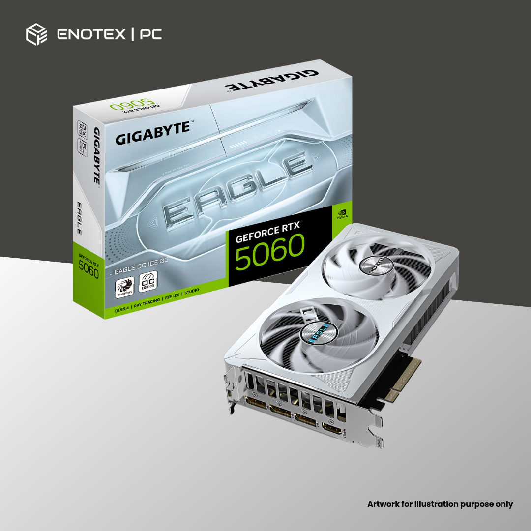 GIGABYTE GEFORCE RTX5060 EAGLE OC ICE 8GB