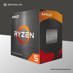 AMD RYZEN 5 5500 3.6GHZ-4.2GHZ 6 CORE 12 THREAD 16MB CACHE (3YR)