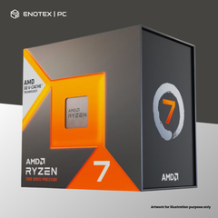 AMD RYZEN 7 7800X3D 4.2GHZ-5.0GHZ 8 CORE 16 THREAD 96MB CACHE (3YR)