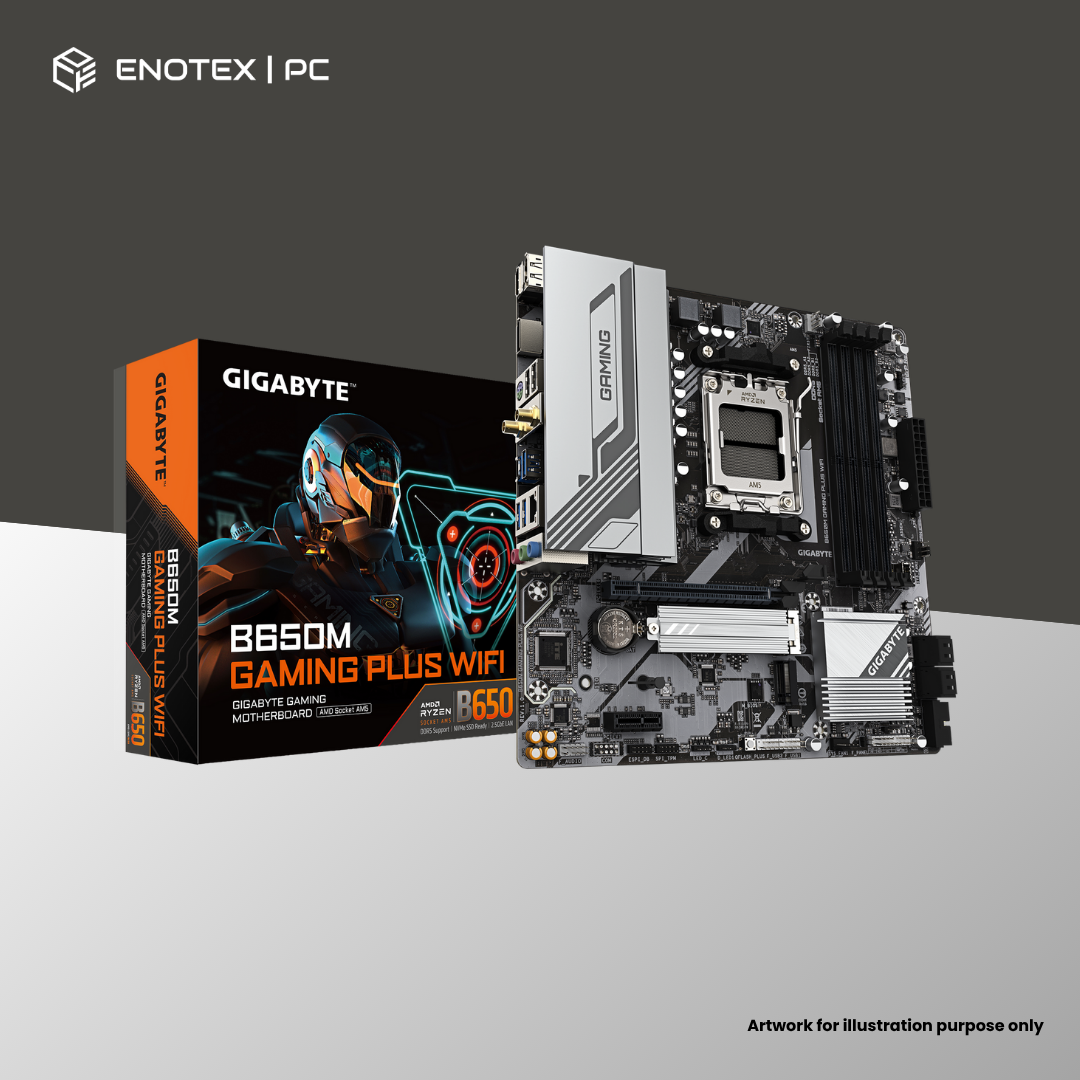 GIGABYTE B650M GAMING PLUS WIFI AM5 MAINBOARD