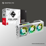 ASROCK AMD RADEON RX 9070 XT STEEL LEGEND 16GB