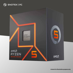 AMD RYZEN 5 7600 3.8GHZ-5.1GHZ 6 CORE 12 THREAD 32MB CACHE (3YR)