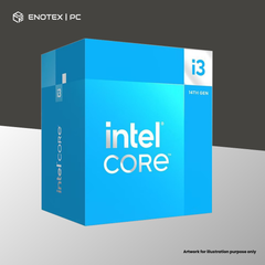 INTEL CORE I3-14100F 3.5GHZ-4.7GHZ 4 CORE 8 THREAD 12MB CACHE (3YR) - BUNDLE BUILD ONLY