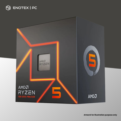 AMD RYZEN 5 7500F 3.7GHZ-5.0GHZ 6 CORE 12 THREAD 32MB CACHE MPK (3YR)