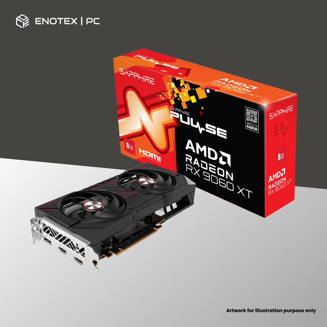 SAPPHIRE PULSE AMD RADEON RX 9060 XT GAMING OC 8GB GDDR6