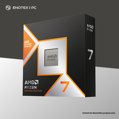 AMD RYZEN 7 9850X3D 4.7GHZ-5.6GHZ 8 CORE 16 THREAD 96MB CACHE (3YR)