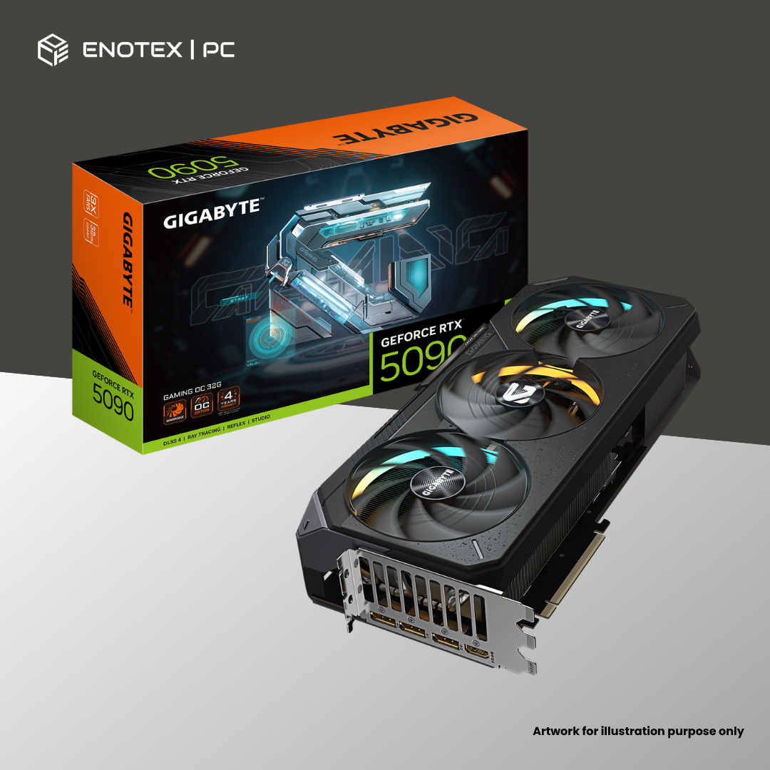 GIGABYTE GEFORCE RTX 5090 GAMING OC 32GB GDRR7 GRAPHICS CARD